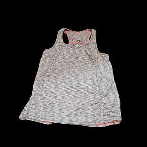 Tangerine Gray Racerback Active Tank Top – Size XL